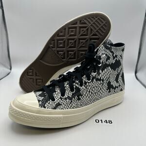 CONVERSE Womens 10 1970s Hi Leather Python Digital Camo